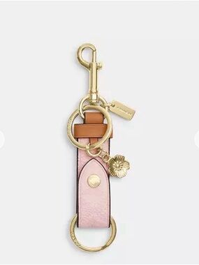 💗COACH POWER PINK Bag Charm.